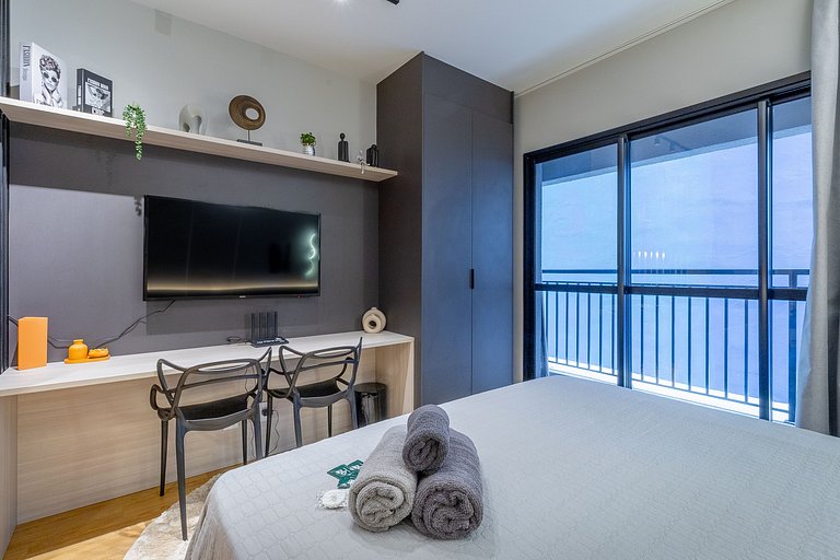 Modern home with a swimming pool, conveniently located near