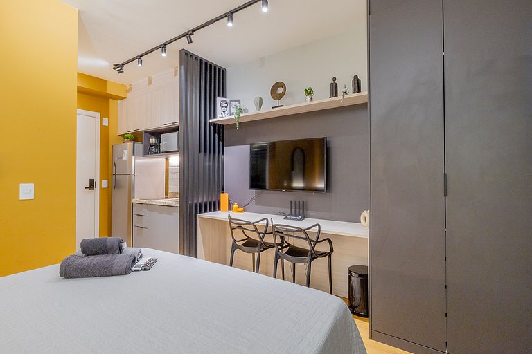Departamento NUEVO con piscina, metro Higienópolis