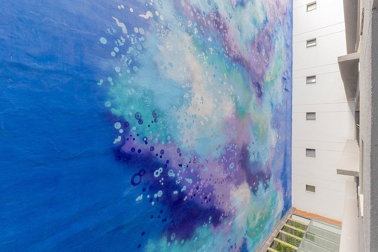 Departamento nuevo con piscina, cerca del metro Higienópolis