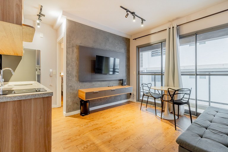 Modern living near Paulista Avenue
