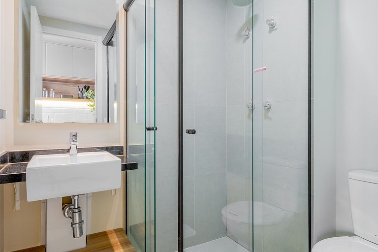 Studio moderno com vaga a contratar, Av. Paulista