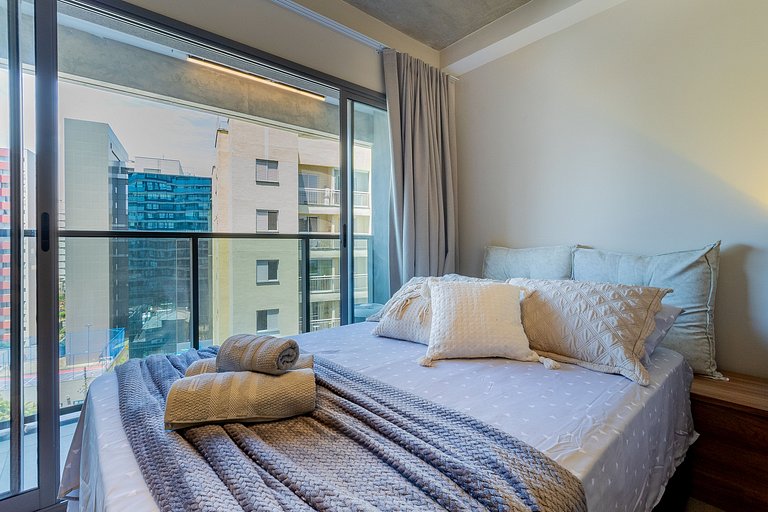 Studio moderno com vaga a contratar, Av. Paulista