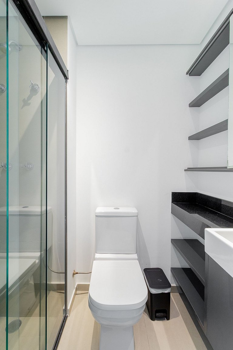 Departamento de alto nivel con estilo en São Paulo