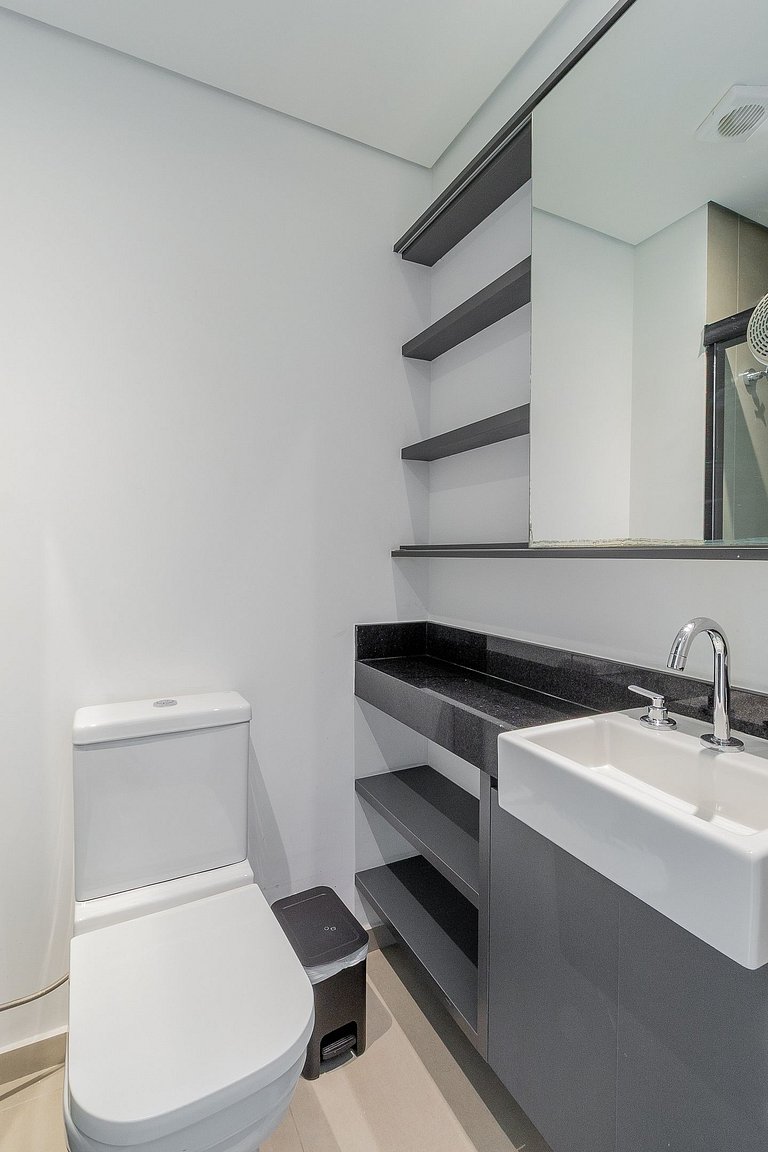 Departamento de alto nivel con estilo en São Paulo