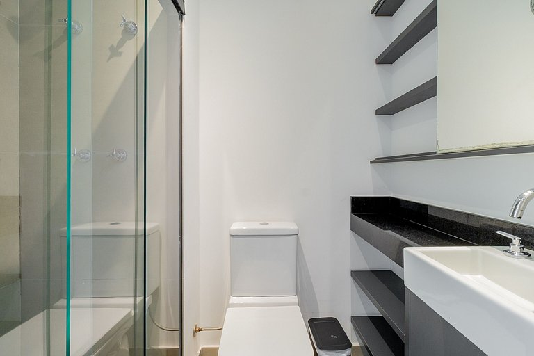 Piso alto con estilo en São Paulo