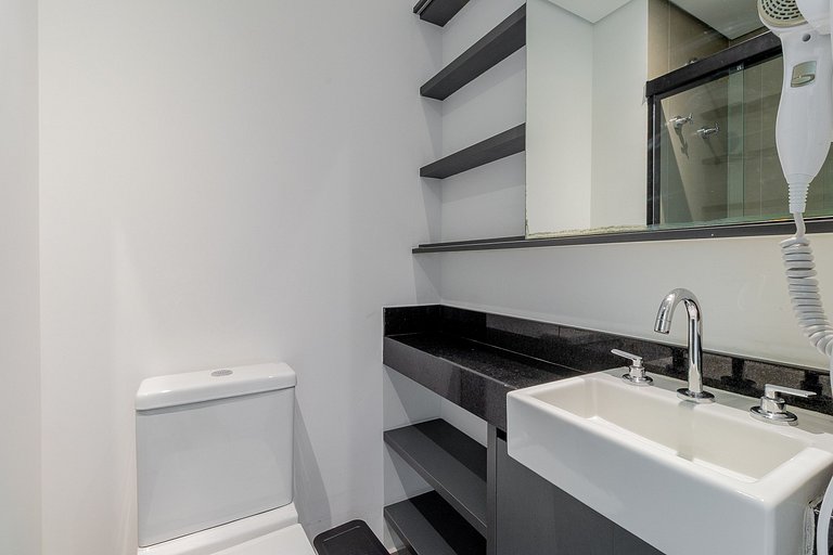 Departamento de alto nivel con estilo en São Paulo