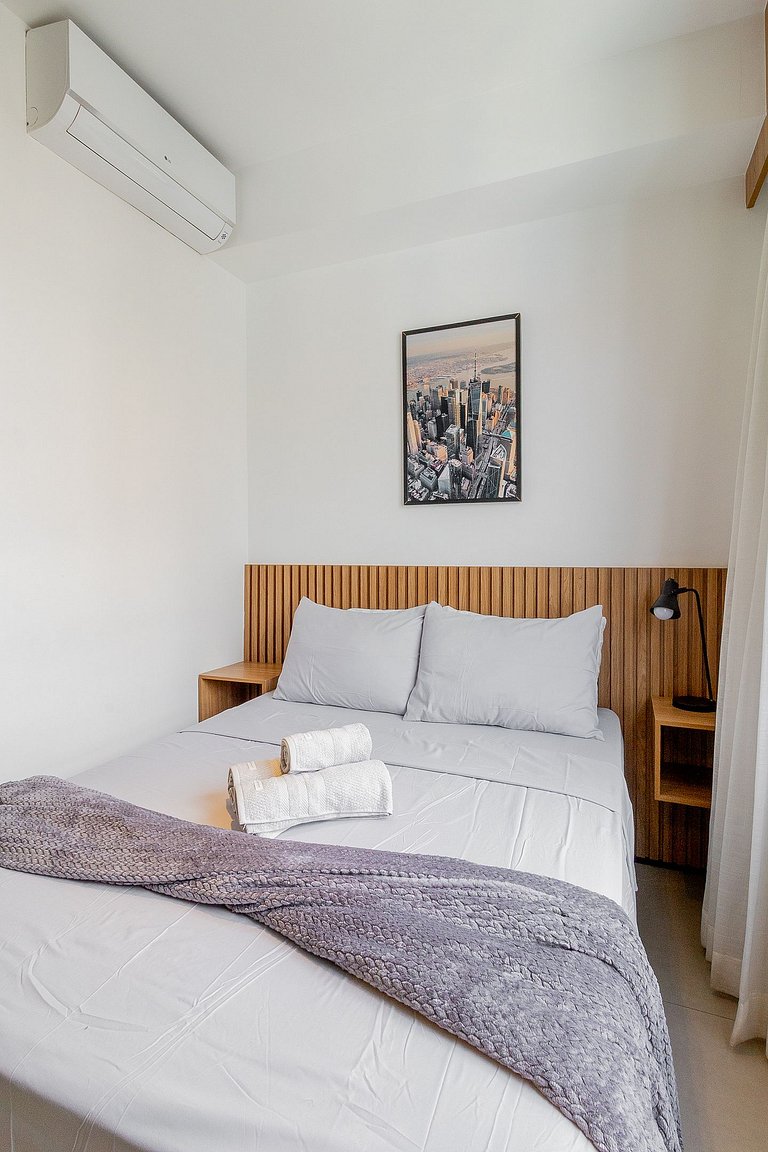 Departamento de alto nivel con estilo en São Paulo