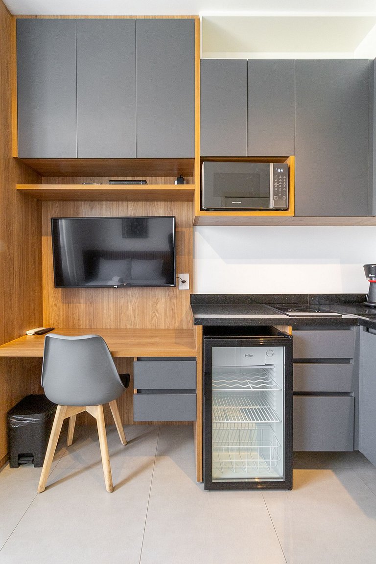 Departamento de alto nivel con estilo en São Paulo