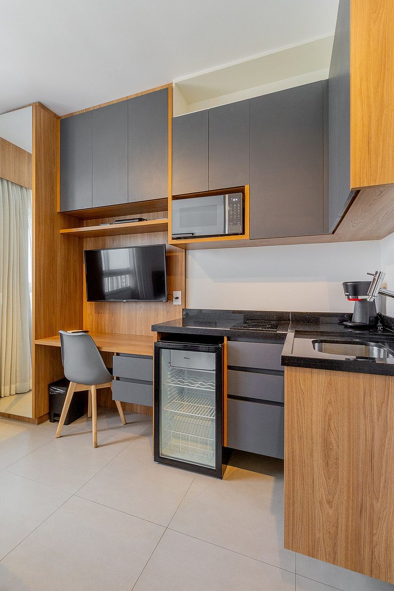 Departamento de alto nivel con estilo en São Paulo