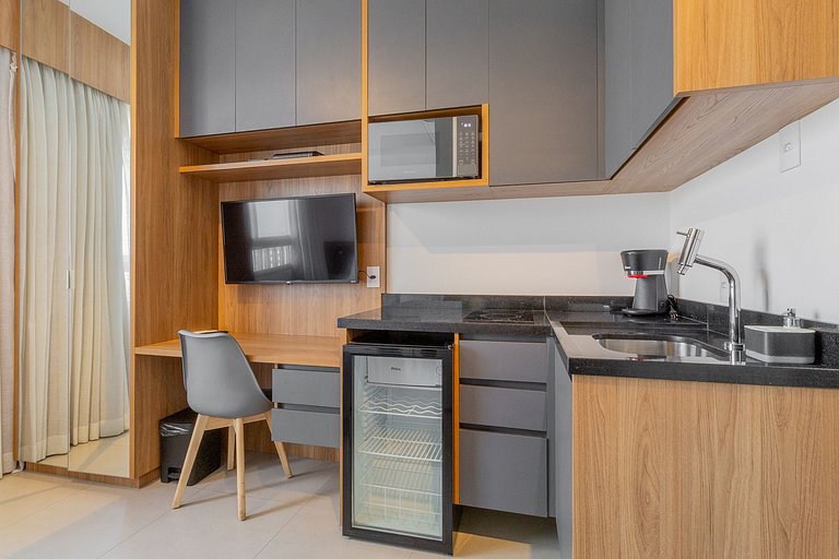 Departamento de alto nivel con estilo en São Paulo