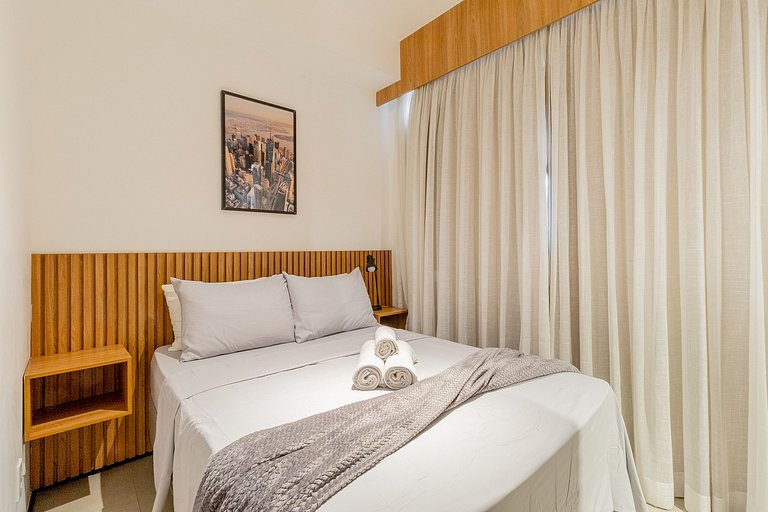 Departamento de alto nivel con estilo en São Paulo