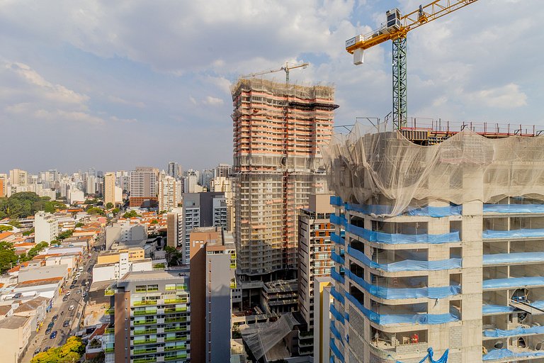 Piso alto con estilo en São Paulo