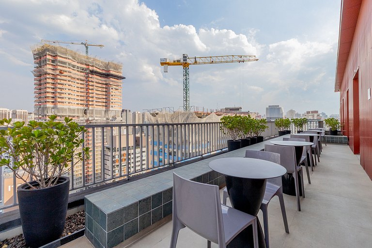 Departamento de alto nivel con estilo en São Paulo