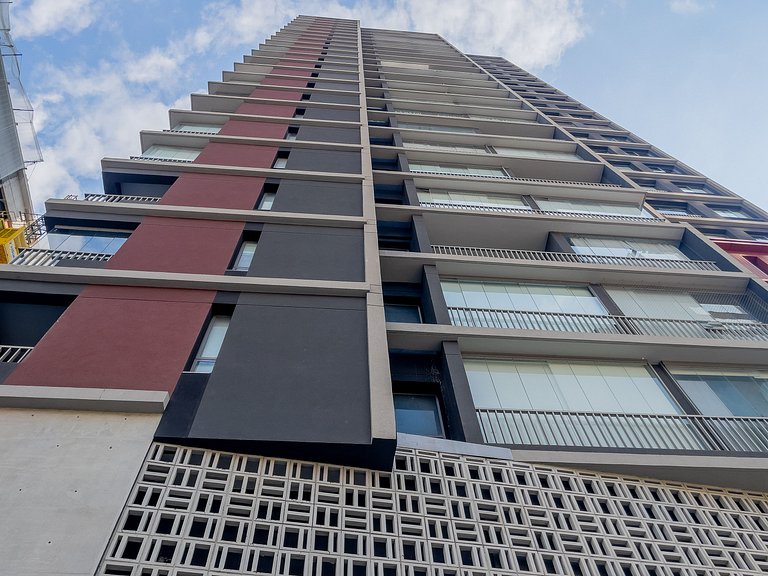 Piso alto con estilo en São Paulo