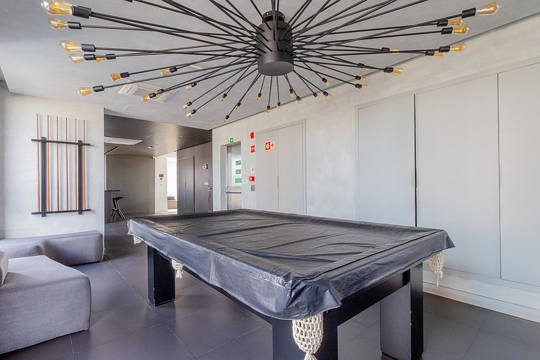 Departamento de alto nivel con estilo en São Paulo