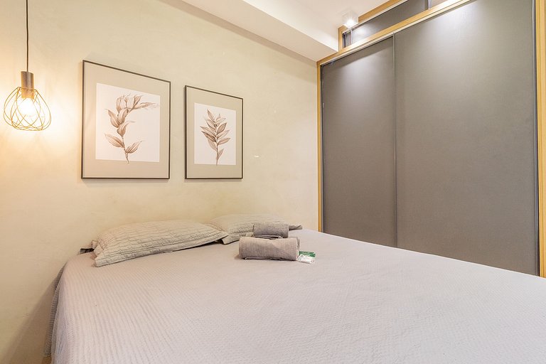 Studio in Itaim with rooftop access, near Ibirapuera Park