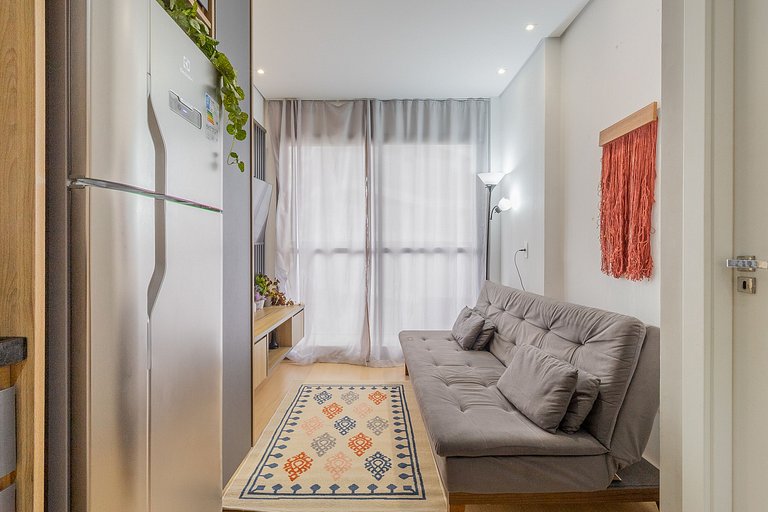 Studio in Itaim with Rooftop, next to Ibirapuera