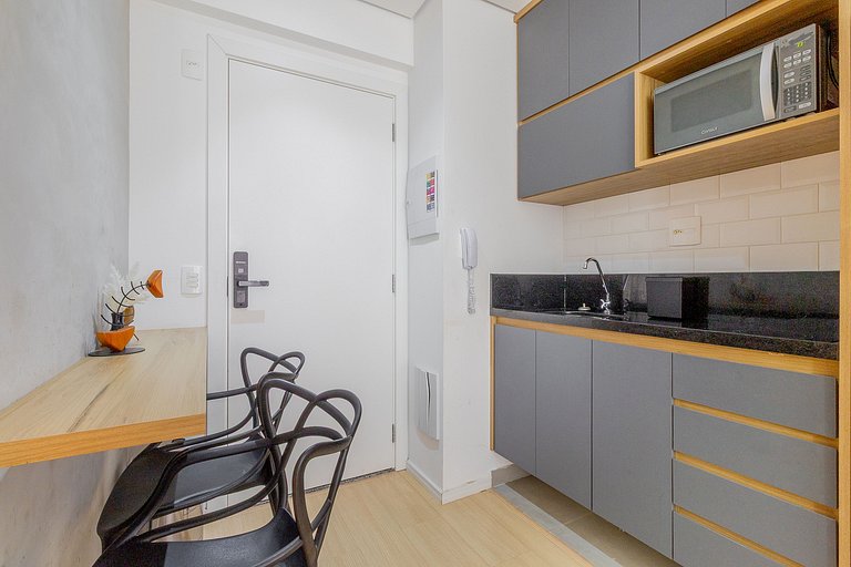 Studio in Itaim with Rooftop, next to Ibirapuera