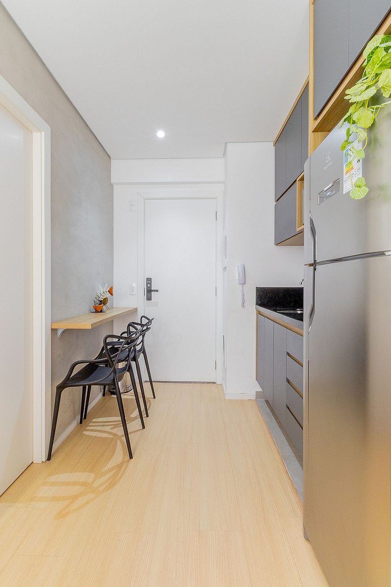 Apartamento com privacidade e conforto no Itaim