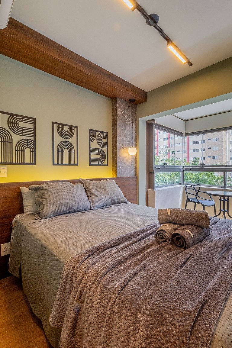 Apartamento com piscina na vila mariana