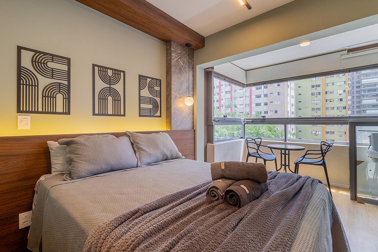 Apartamento com piscina na vila mariana