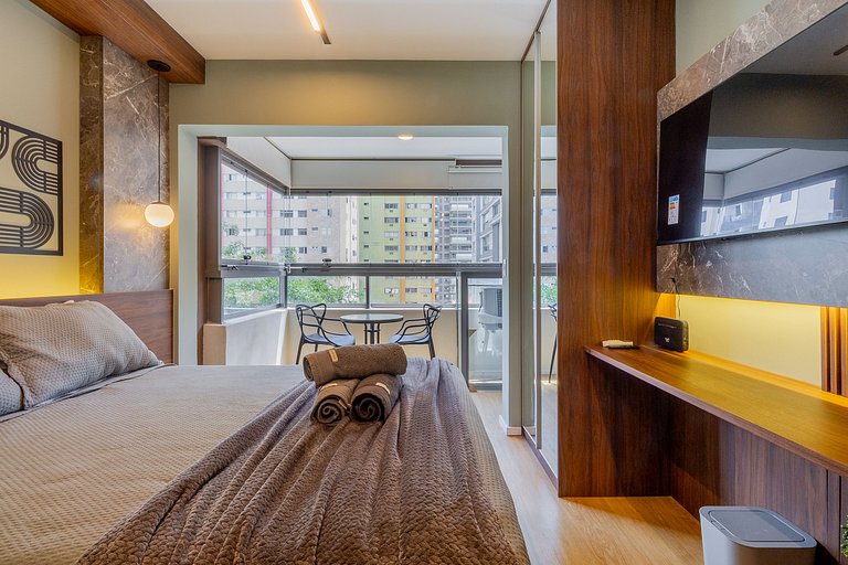 Apartamento con piscina en Vila Mariana