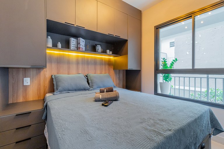 Cerca de Allianz y de la estación Sumaré del metro