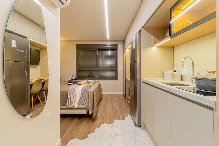 Estúdio com Coworking em Perdizes