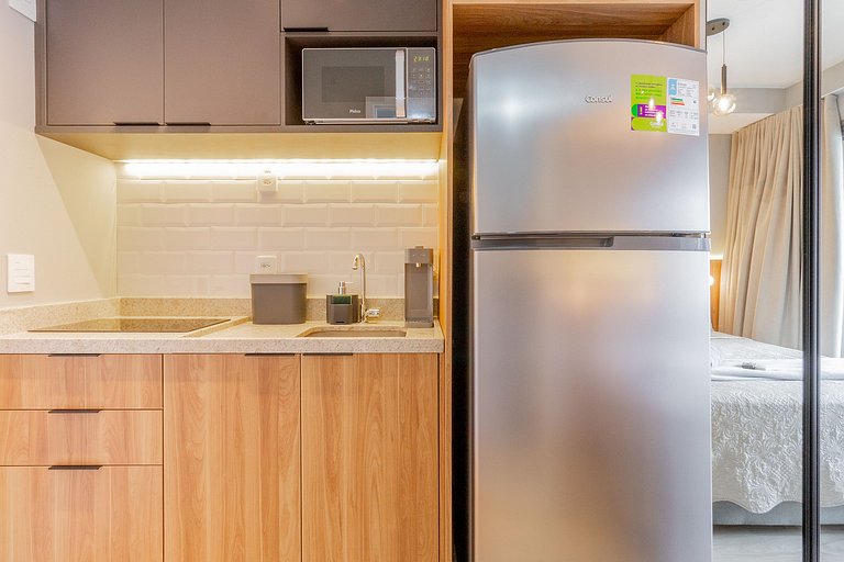 Balcón privado en piso alto