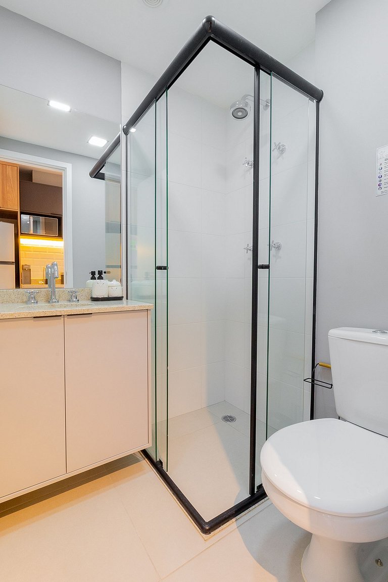 Balcón privado en piso alto