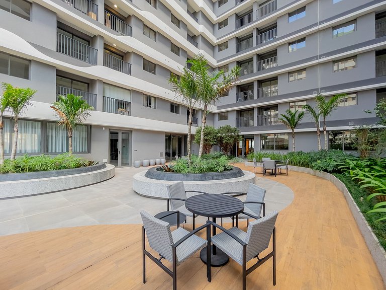 Stylish Apt for 3 in Pinheiros