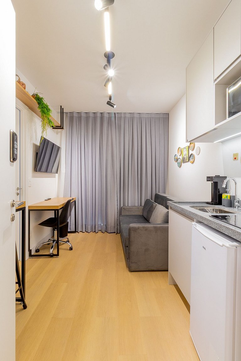 Stylish Apt for 3 in Pinheiros