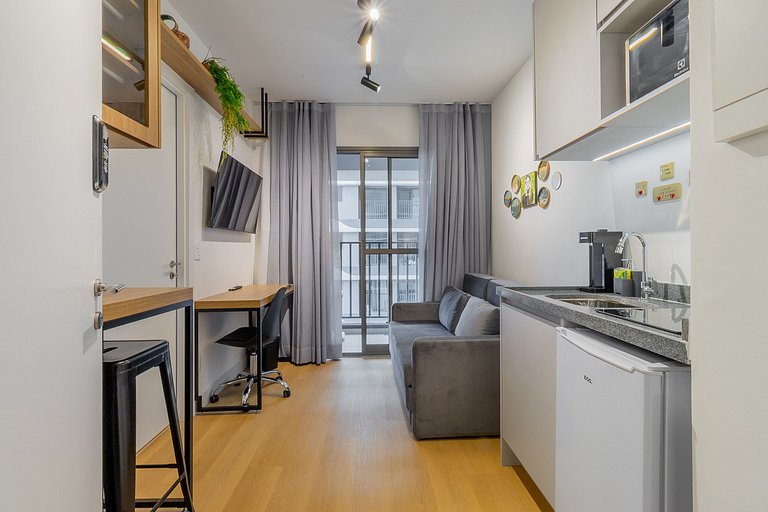Stylish Apt for 3 in Pinheiros