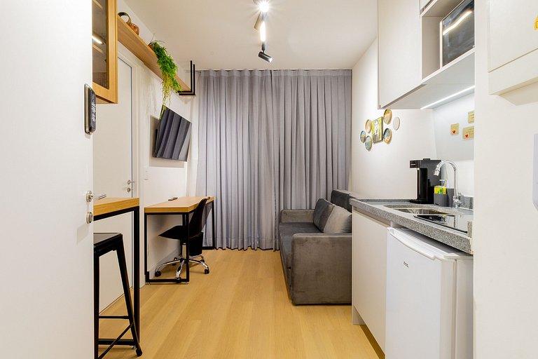 Stylish Apt for 3 in Pinheiros