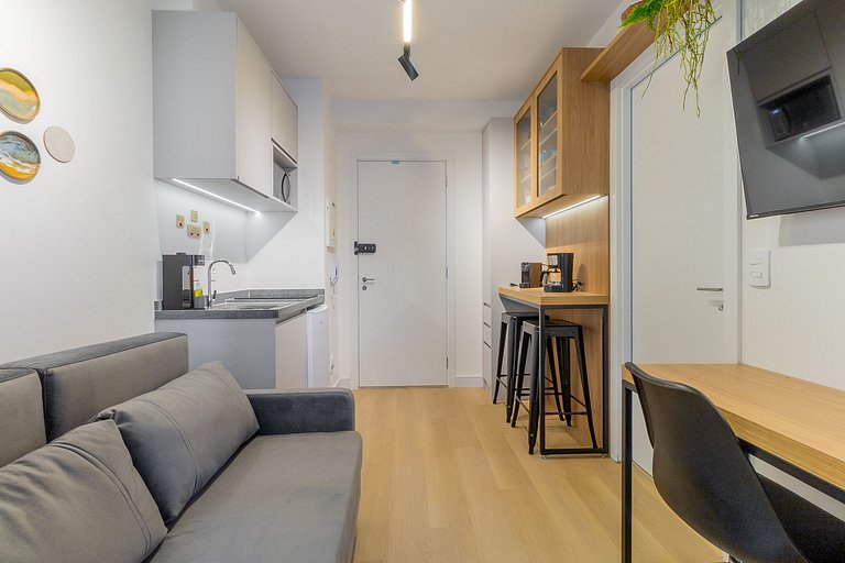 Stylish Apt for 3 in Pinheiros
