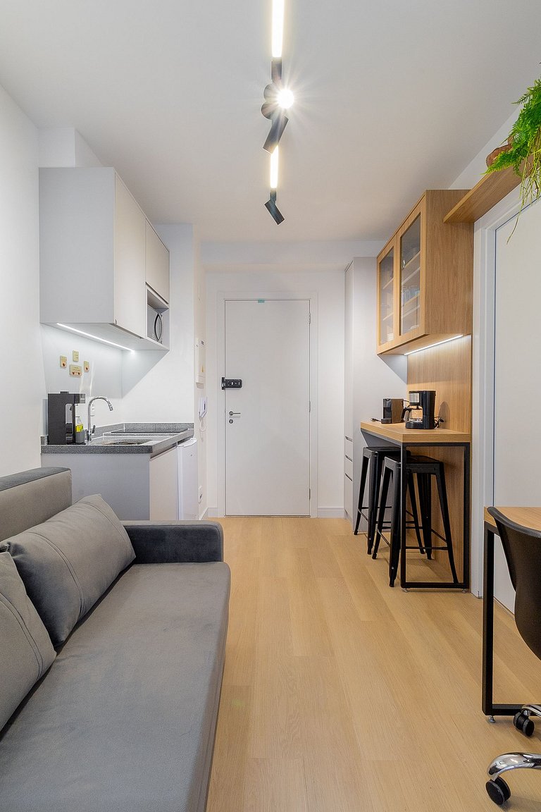 Stylish Apt for 3 in Pinheiros