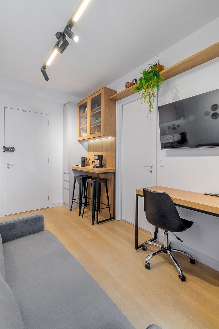 Stylish Apt for 3 in Pinheiros
