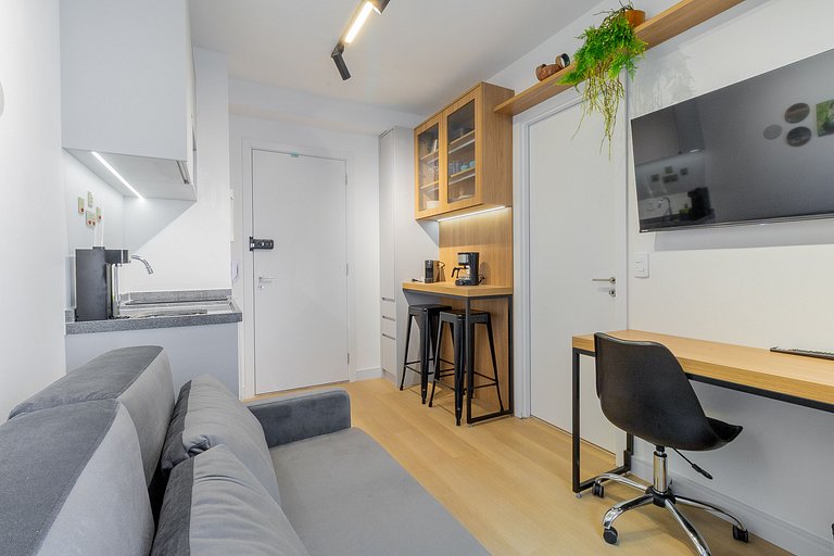 Stylish Apt for 3 in Pinheiros