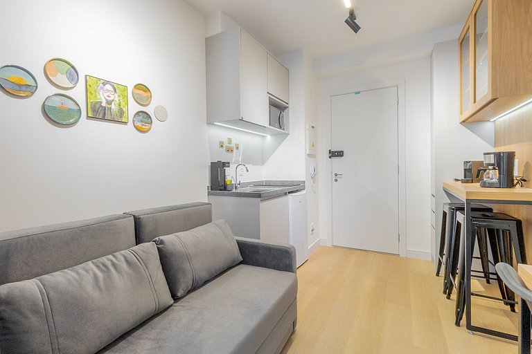 Stylish Apt for 3 in Pinheiros