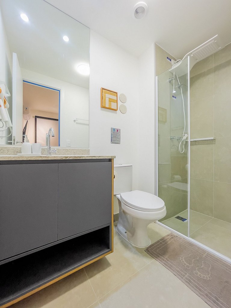 Apê moderno p/3 em Pinheiros