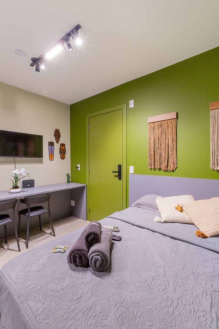 12ª Andar Studio reformado em Moema | Congonhas