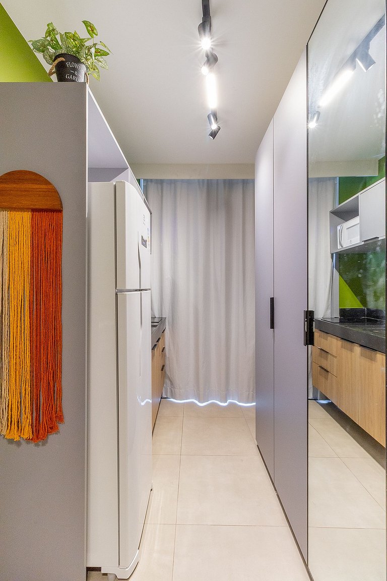12ª Andar Studio reformado em Moema | Congonhas
