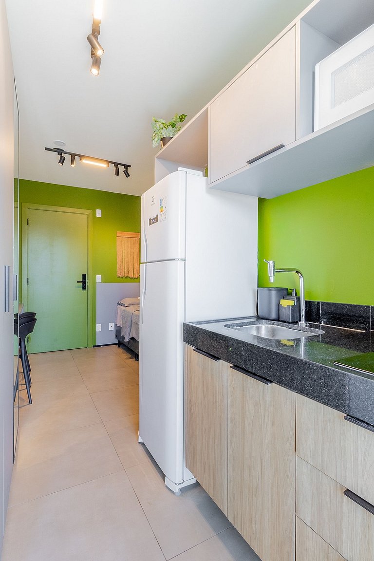 12ª Andar Studio reformado em Moema | Congonhas