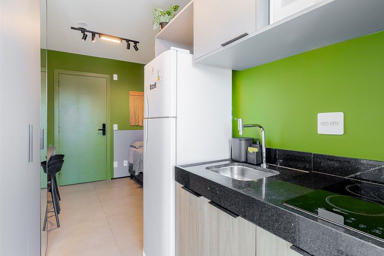 12ª Andar Studio reformado em Moema | Congonhas