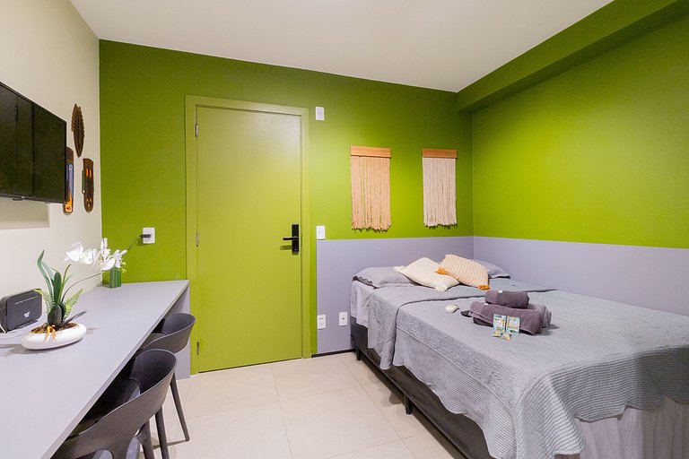 12ª Andar Studio reformado em Moema | Congonhas