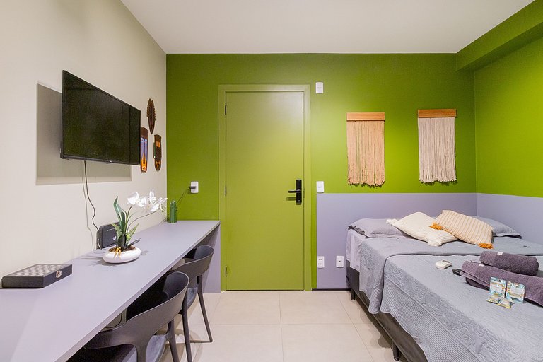 12ª Andar Studio reformado em Moema | Congonhas