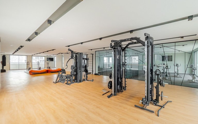Apartment on the 16th floor, near Berrini, with a pool