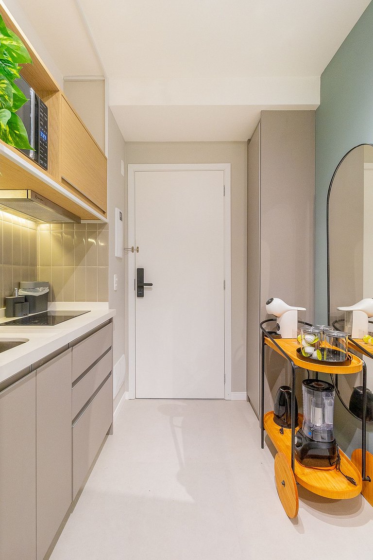Apartment on the 16th floor, near Berrini, with a pool