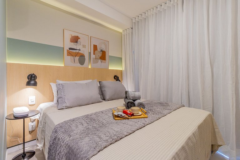 Ap no 16ª andar, Próximo à Berrini, com piscina