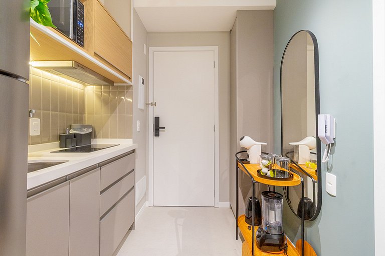 Apartment on the 16th floor, near Berrini, with a pool
